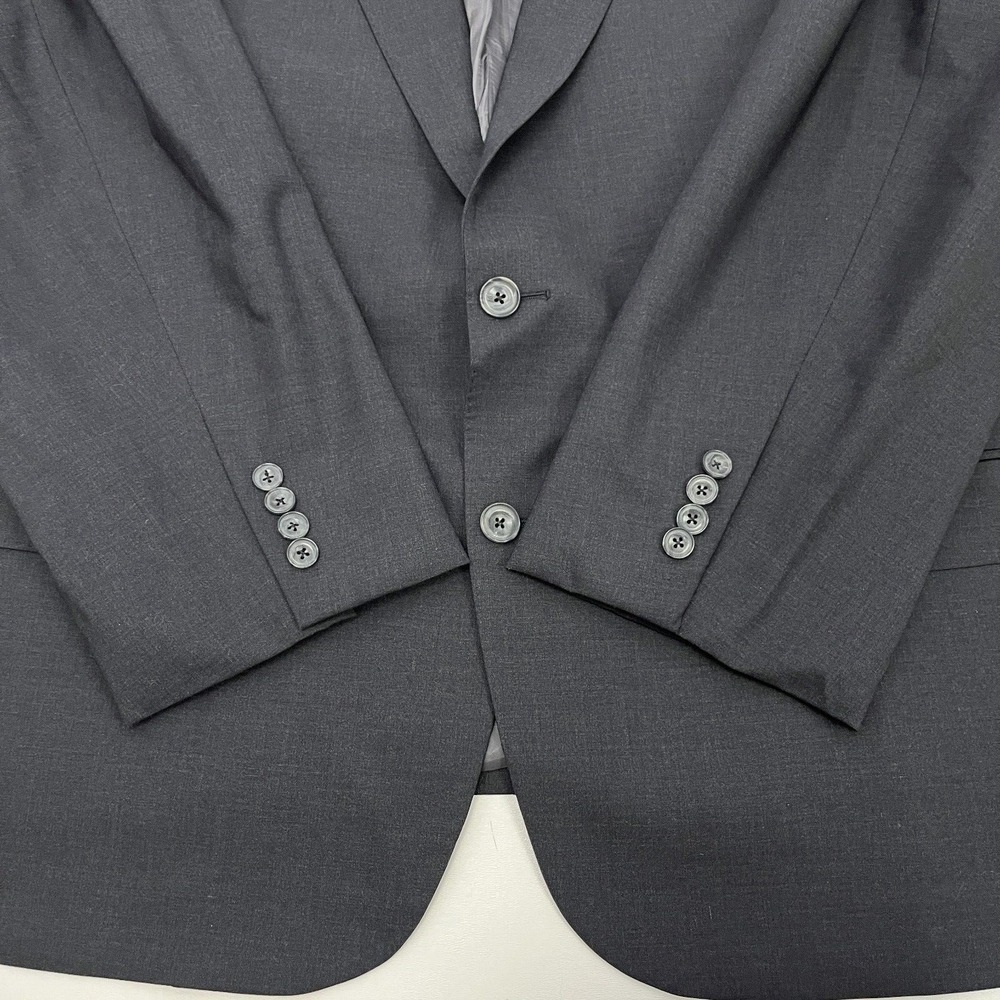 J. Hilburn REDA FLEXO Mens 58R Gray Blazer Custom Sport Coat Bespoke Jacket 2023 - Picture 5 of 16